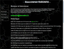 Tablet Screenshot of elecinfo.fr
